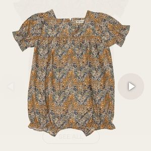 The New Society Aubry Forest Baby Romper